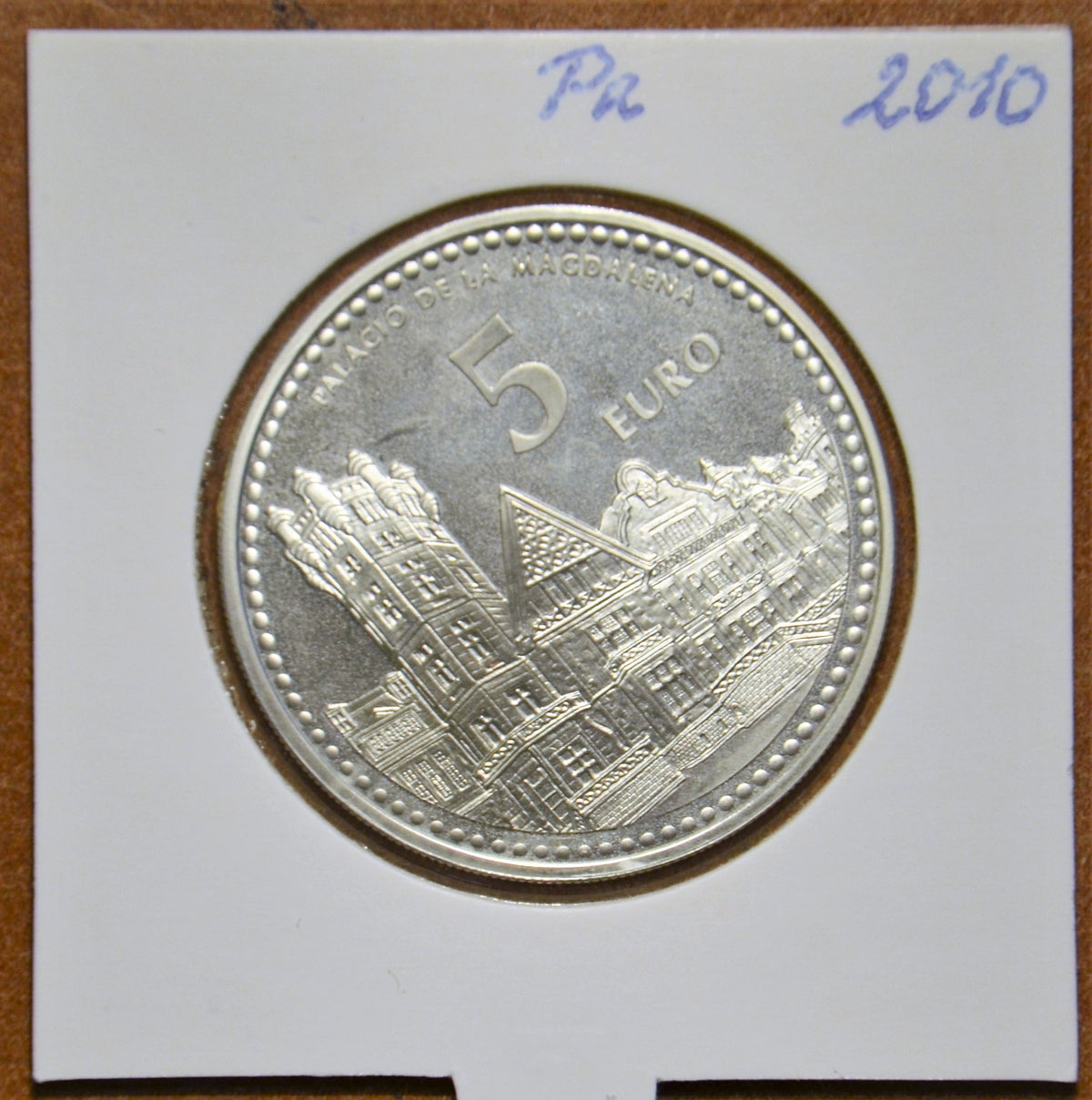 5 Euro Spanyolország 2010 Santander (Proof)