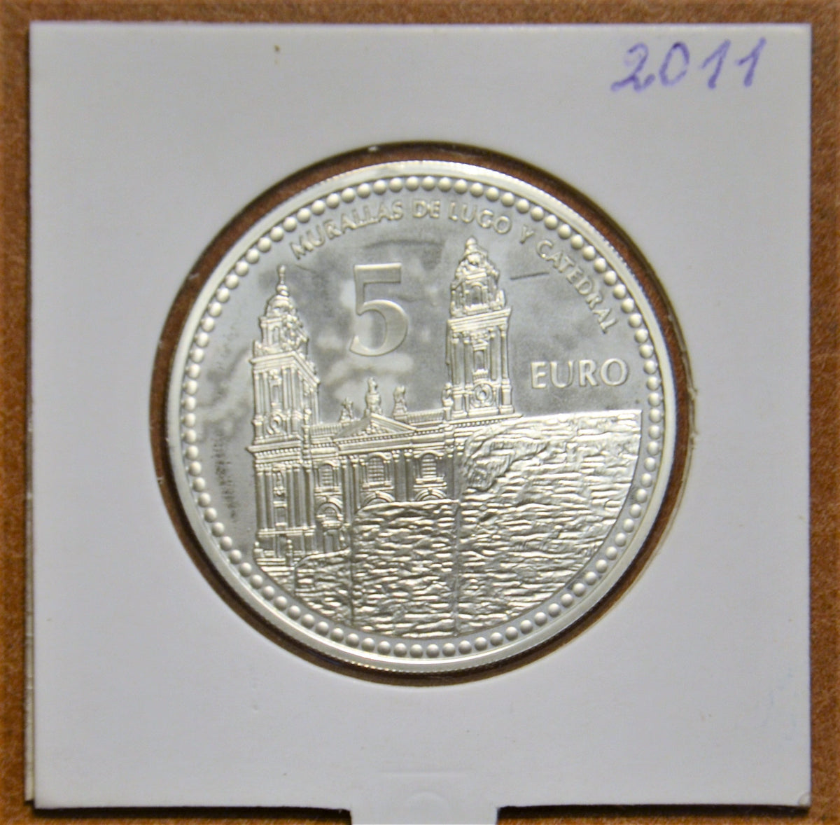 5 Euro Spanyolország 2011 Lugo (Proof)