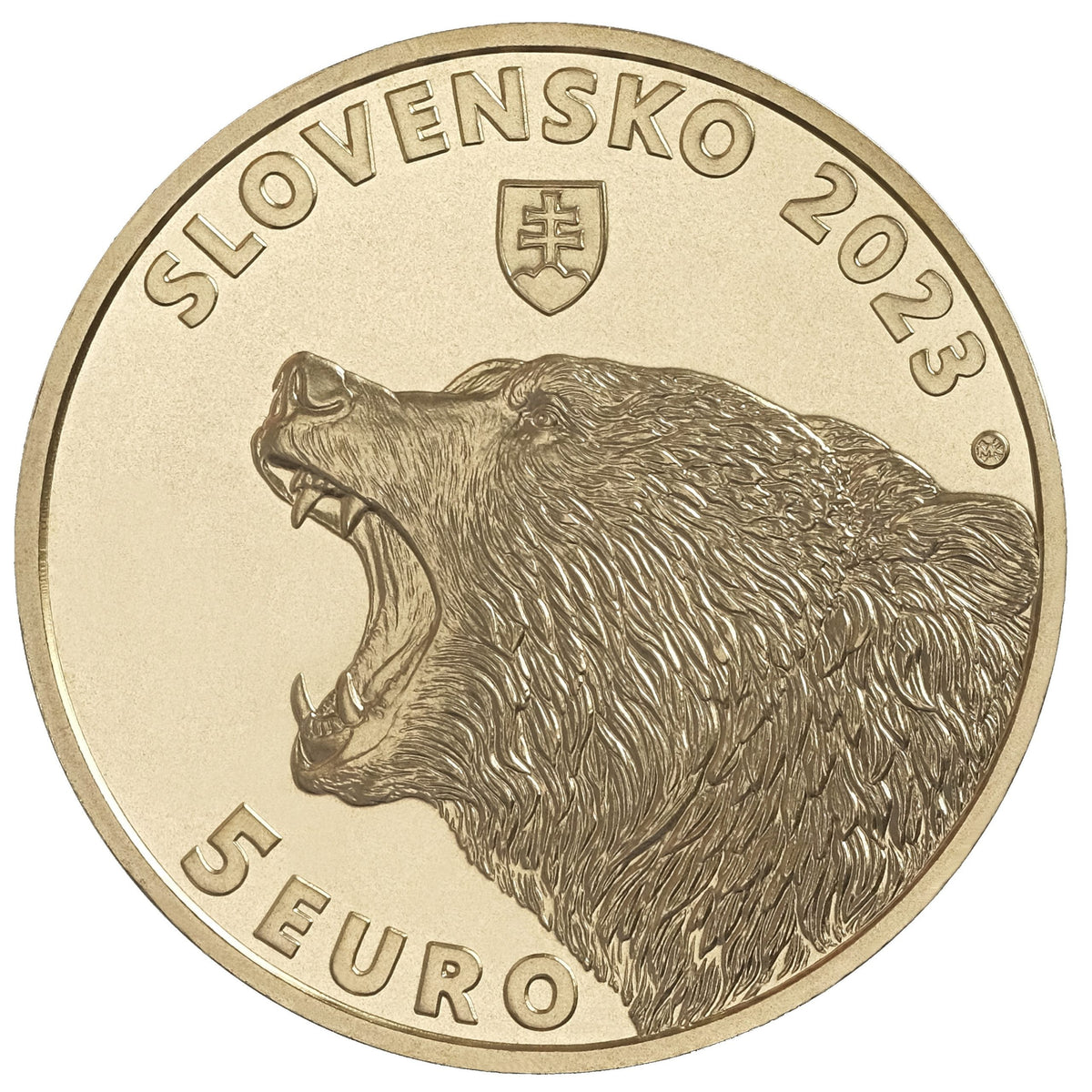5 Euro Szlovákia 2023 - A barna medve (UNC)