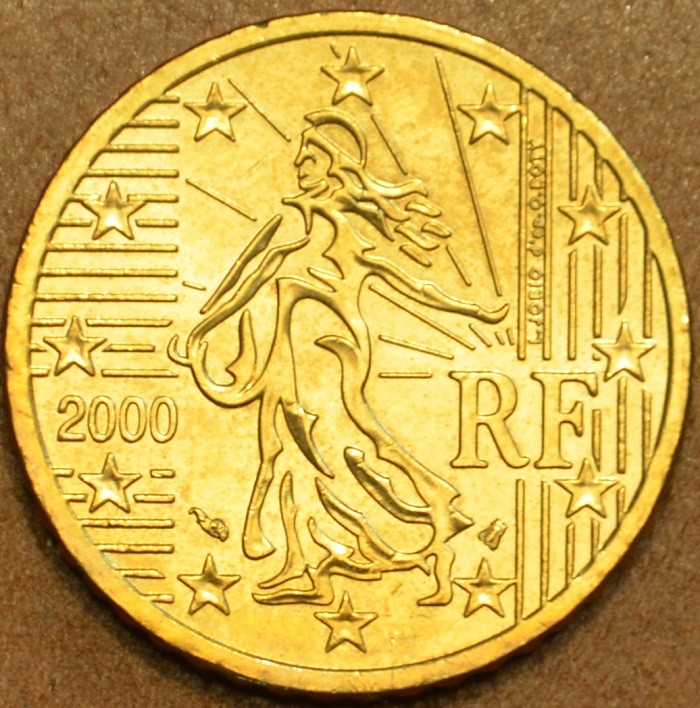 50 cent Franciaország 2000 (UNC)