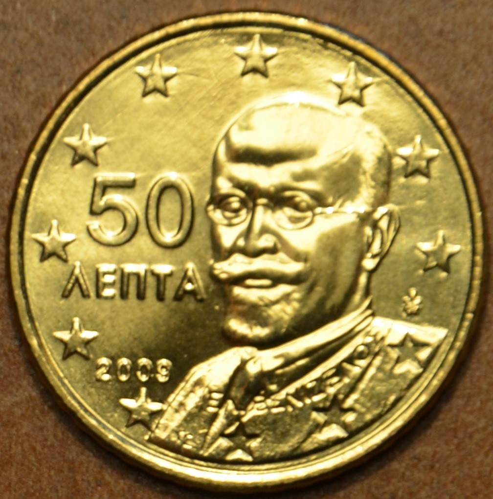 50 cent Görögország 2009 (UNC)