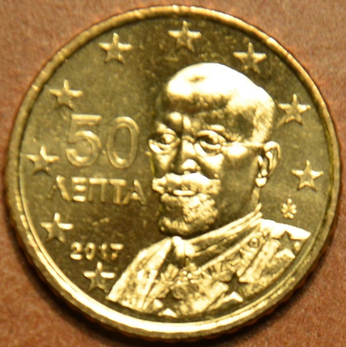 50 cent Görögország 2017 (UNC)