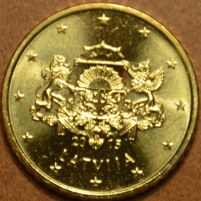 50 cent Lettország 2015 (UNC)
