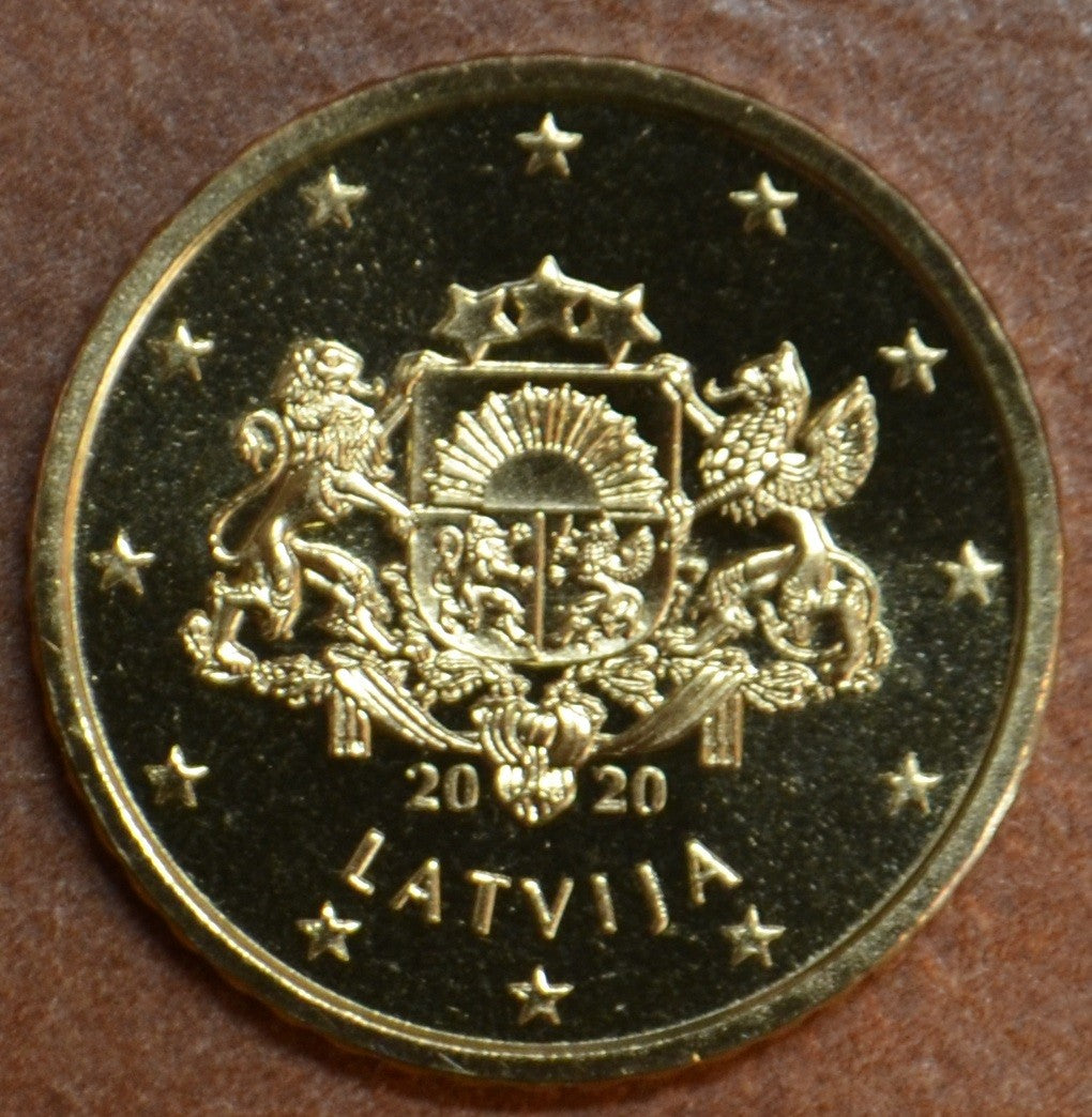 50 cent Lettország 2020 (UNC)