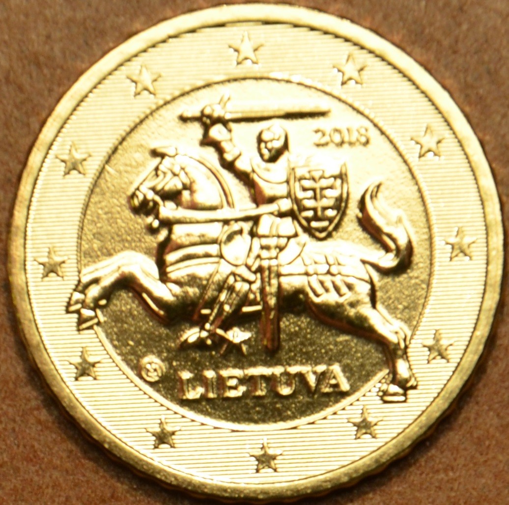 50 cent Litvánia 2018 (UNC)
