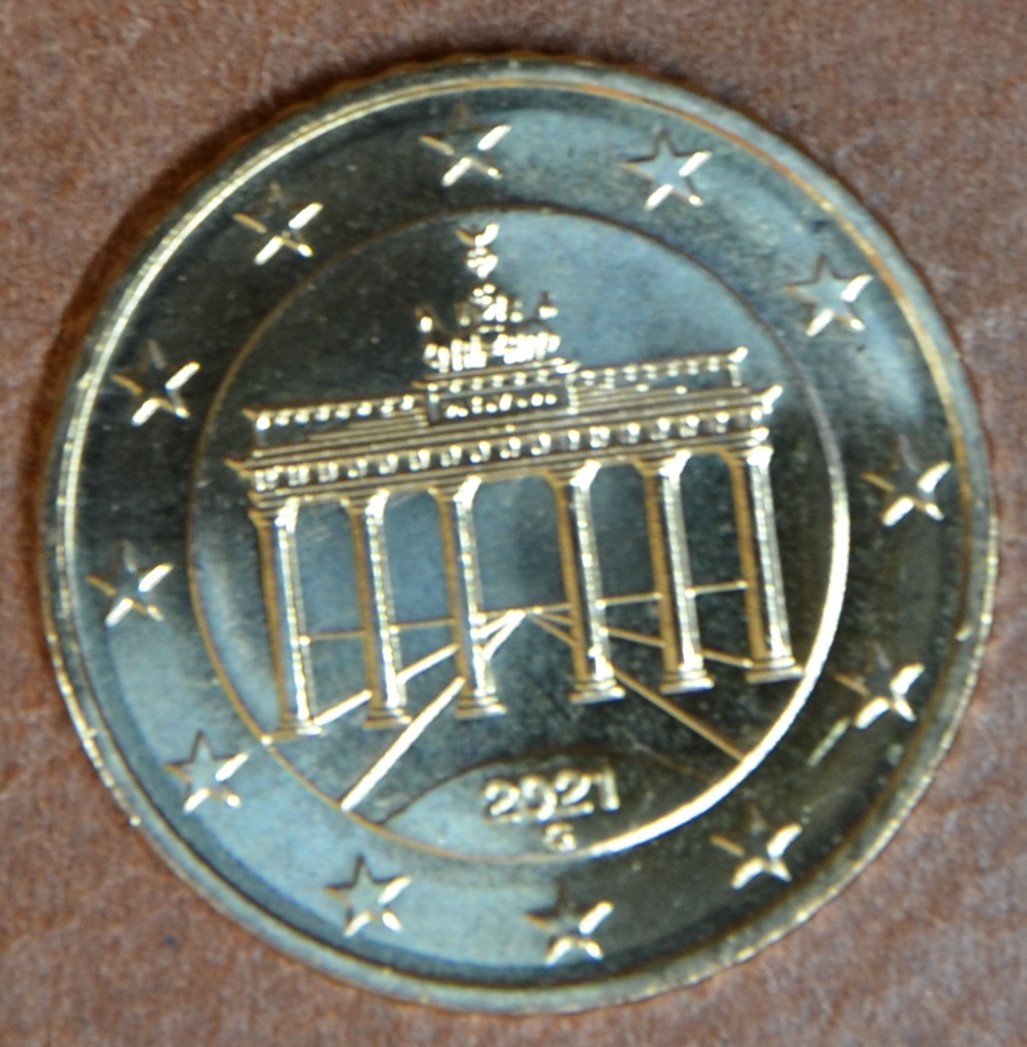 50 cent Németország 2021 "G" (UNC)