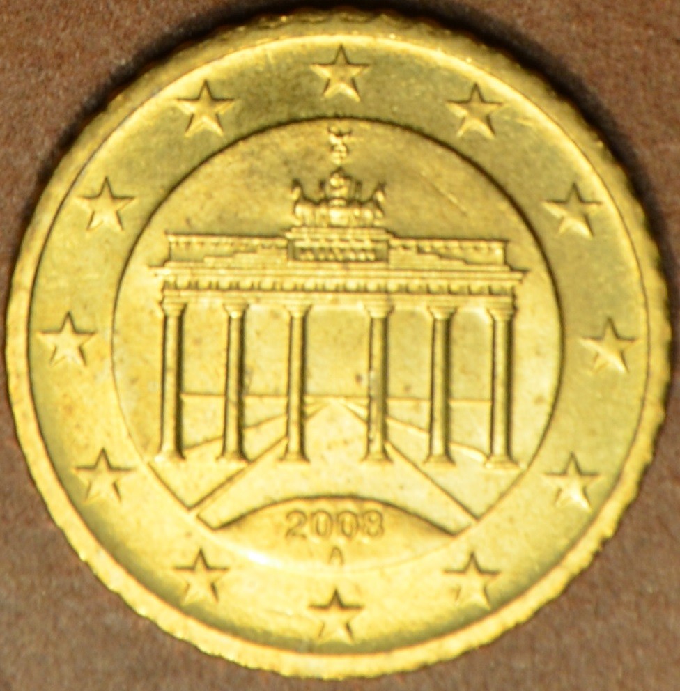 50 cent Németország "A" 2008 (UNC)