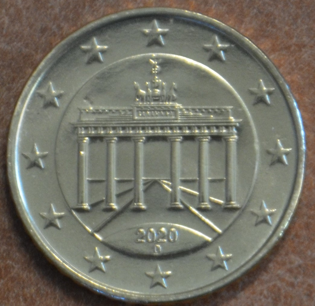50 cent Németország "D" 2020 (UNC)