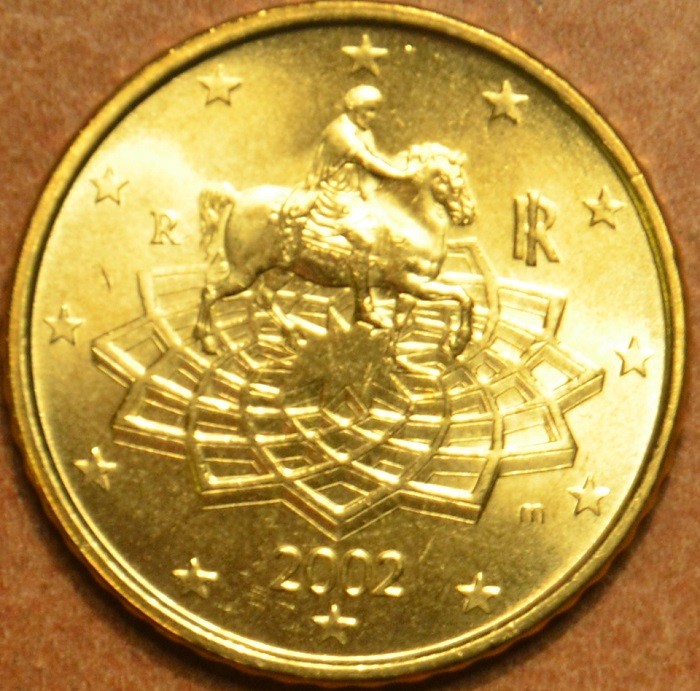 50 cent Olaszország 2002 (UNC)