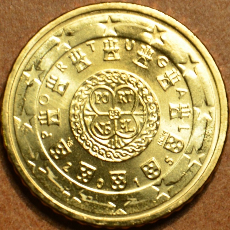 50 cent Portugália 2015 (UNC)