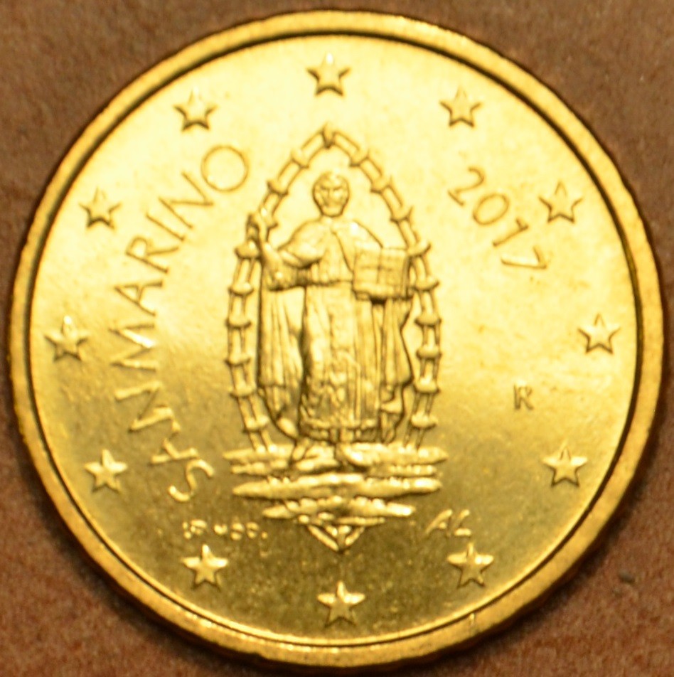 50 cent San Marino 2017 - Új dizájn (UNC)