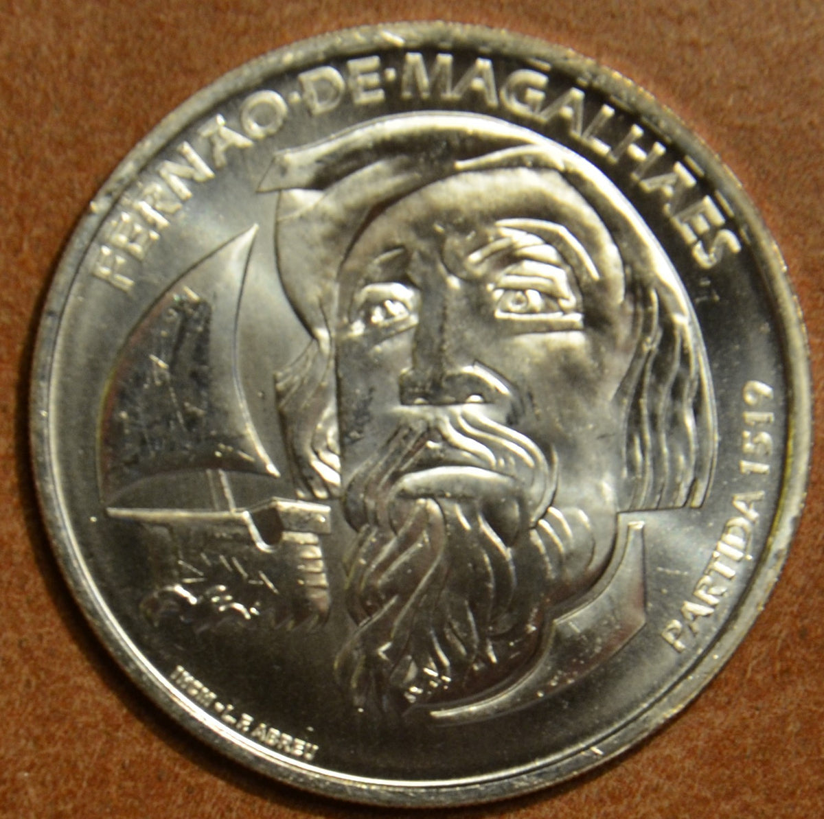 7,5 Euro Portugália 2019 - Ferdinand Magellan (UNC)