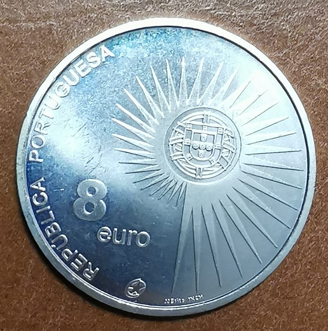 8 Euro Portugália 2004 - Az EU bővítése (UNC)