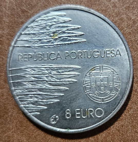 8 Euro Portugália 2005 - A világháború vége (UNC)