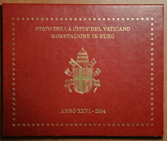8 részes forgalmi sor Vatikán 2004 (BU)
