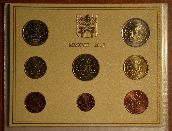 8 részes forgalmi sor Vatikán 2017 (BU)