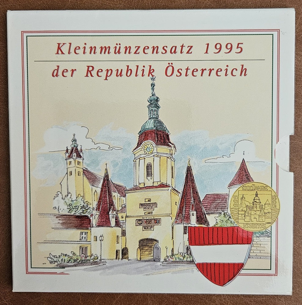 Ausztria 1995 forgalmi sor Krems (BU)