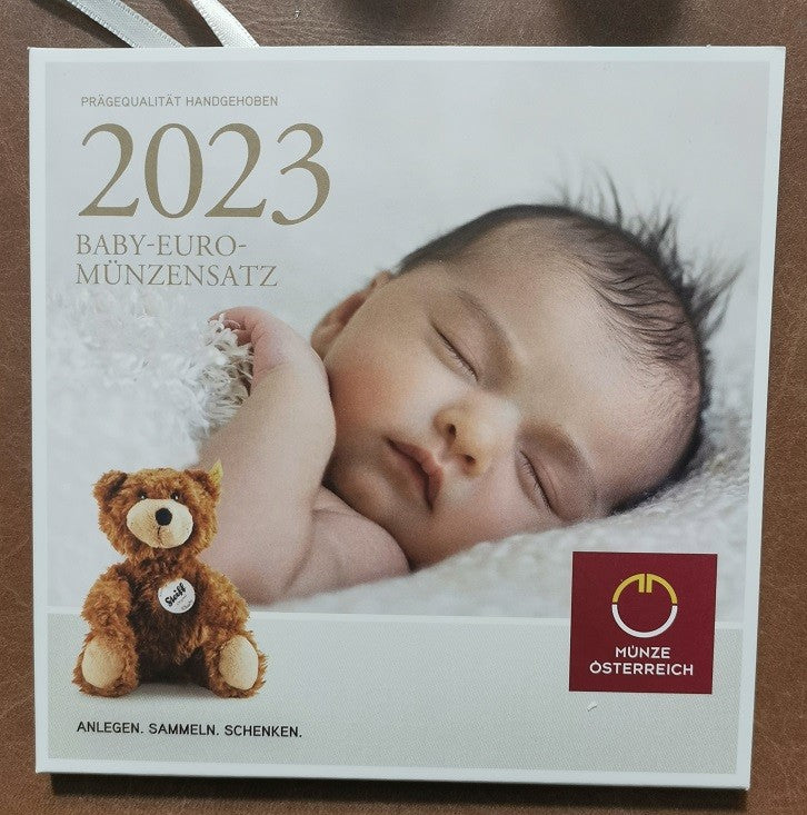 Ausztria 2023 forgalmi sor baby (BU)