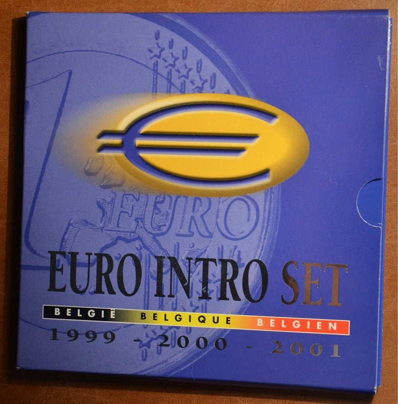 Belgium 1999-2001 három forgalmi sor (BU)