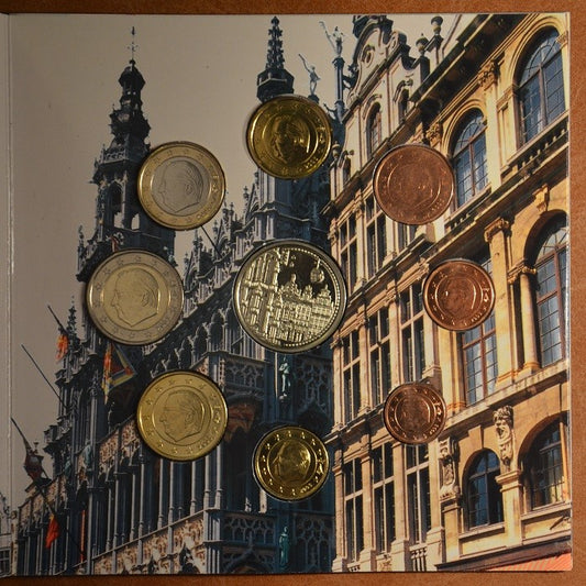Belgium 2005 forgalmi sor + medál (BU)