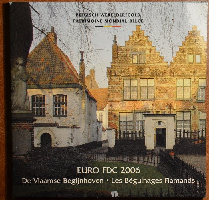 Belgium 2006 forgalmi sor + medál (BU)