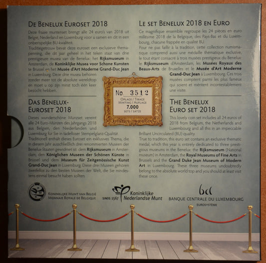 BeNeLux 2018 - hivatalos 24 részes szett (BU)