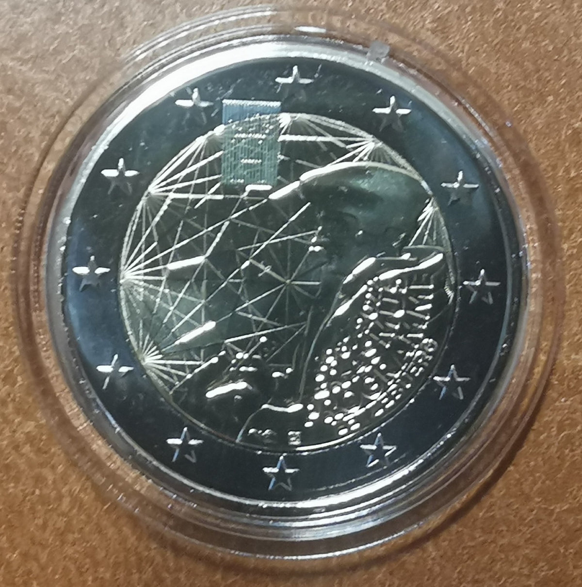 Elővétel 2 Euro Luxemburg 2022 - Erasmus Program (BU francia verjeggyel)