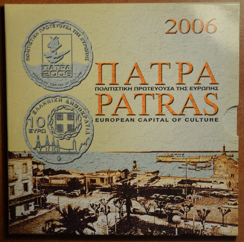 Görögország 2006 forgalmi sor + 10 Euro (BU)