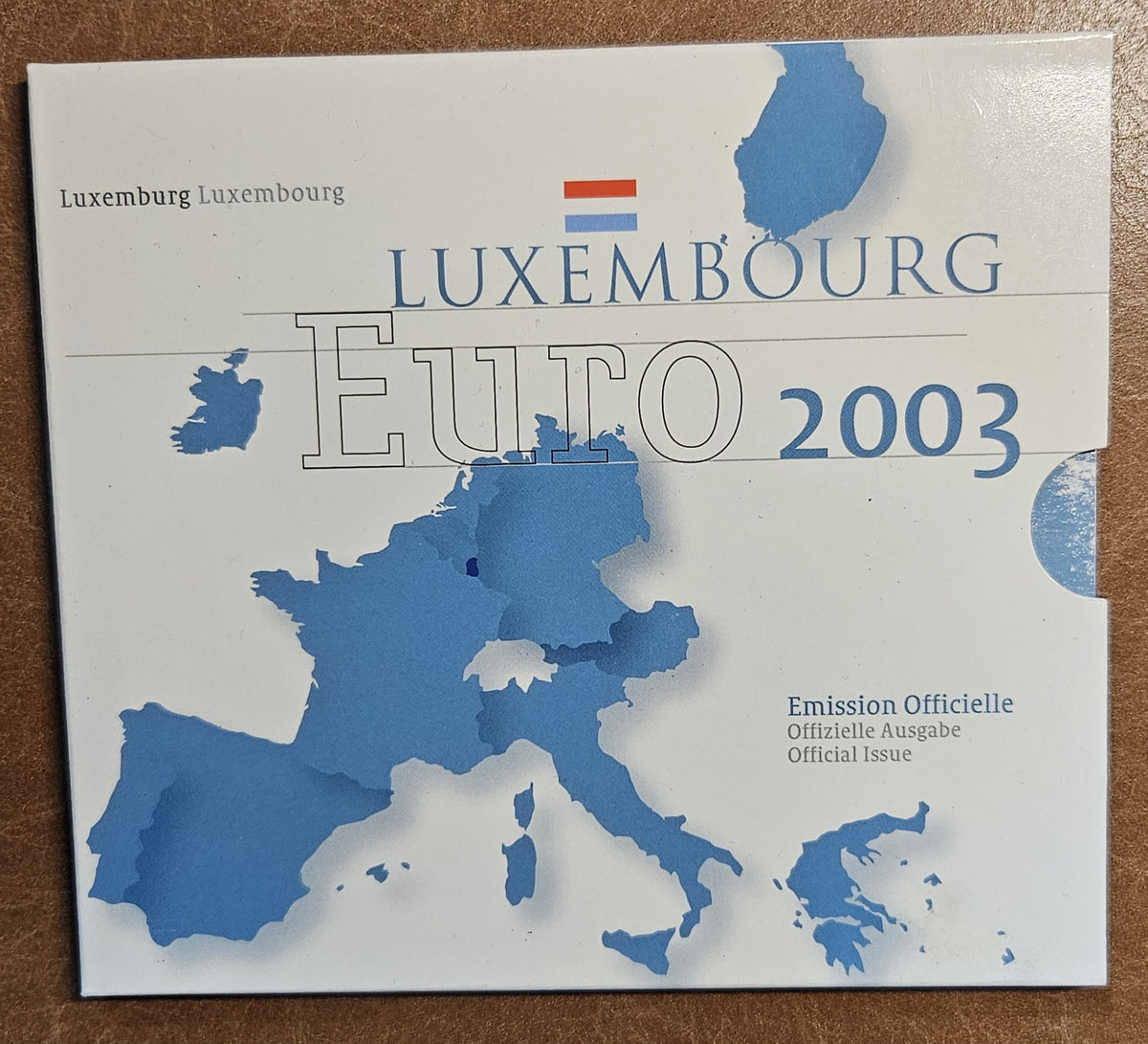 Luxemburg 2003 - 8 részes forgalmi sor (BU)