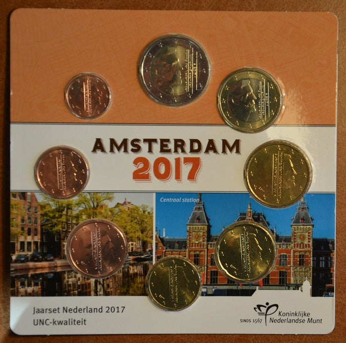 Hollandia 2017 - 8 részes forgalmi sor (UNC)