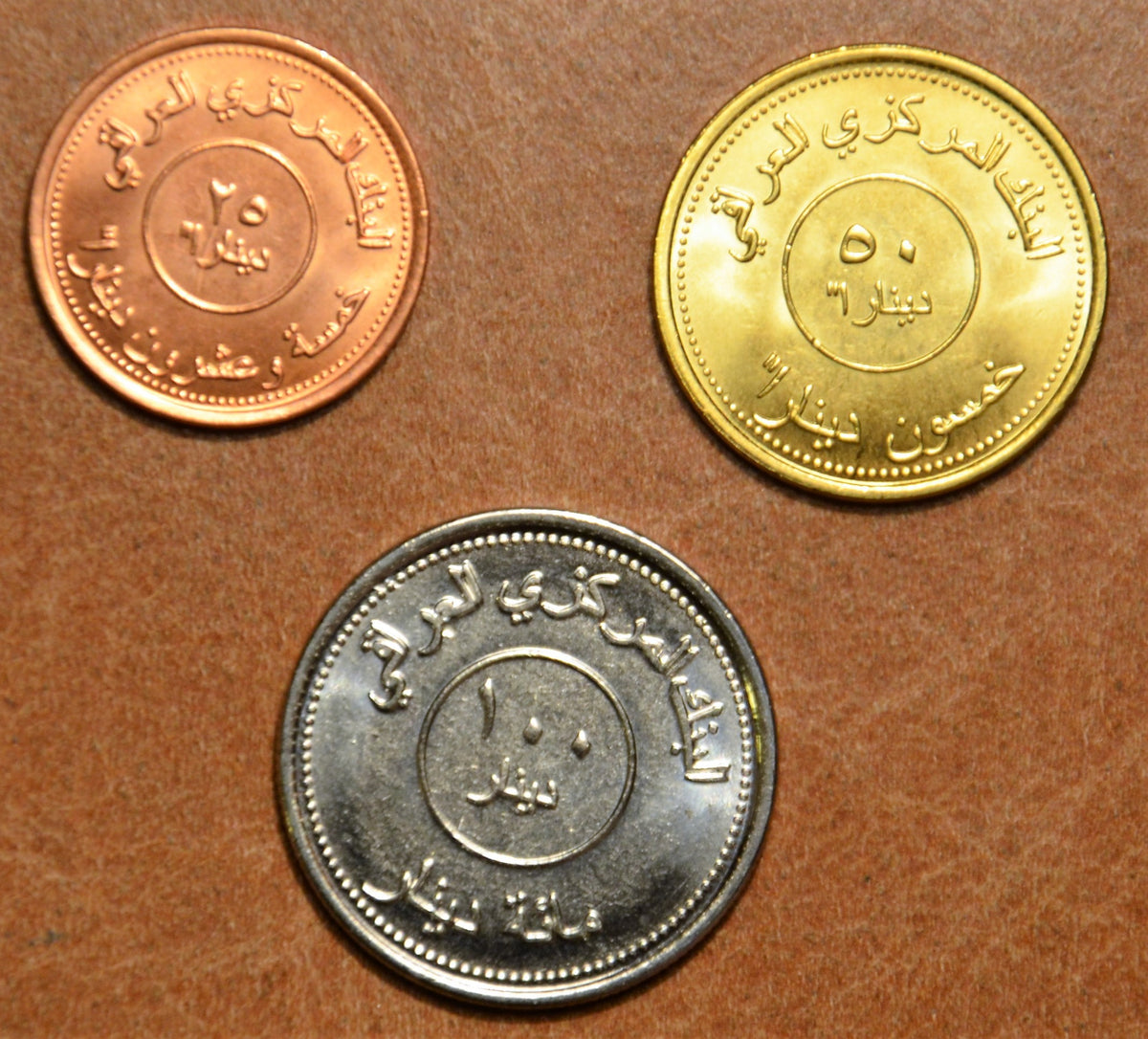 Irak 3 érme 2004 (UNC)