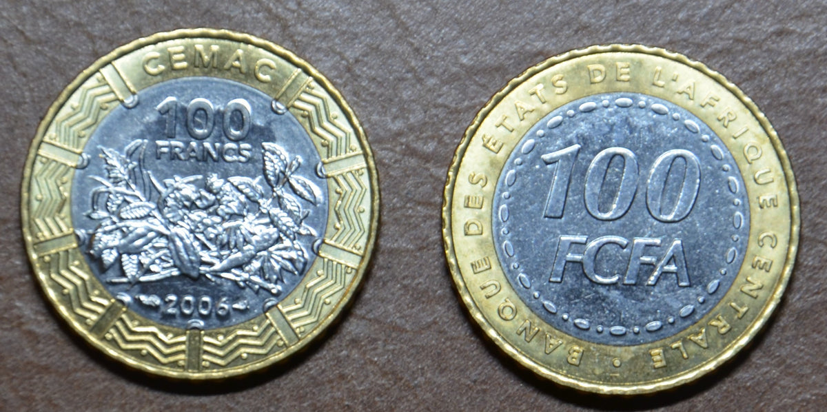 Közép Afrikai frank 100 frank 2006 (UNC)