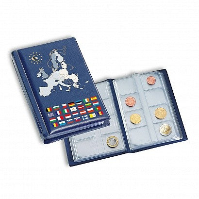 Leuchtturm zsebalbum 12 db euro sorra
