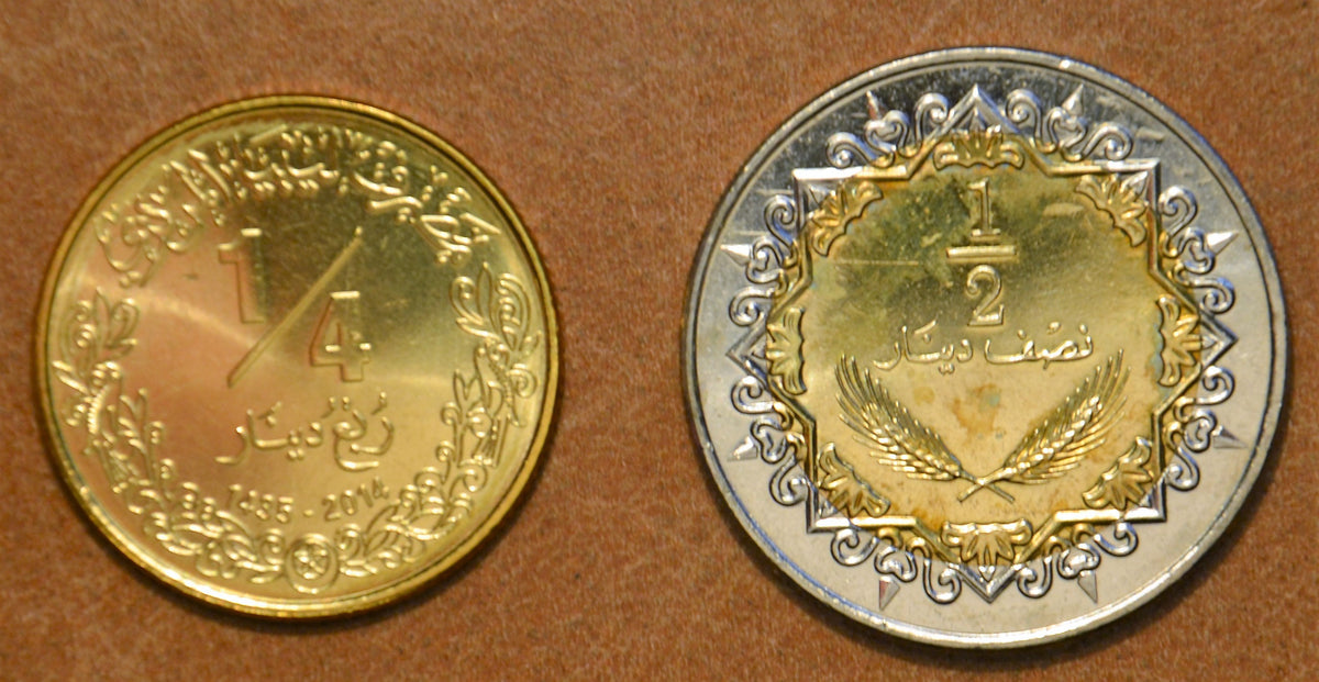 Líbia 2 érme 2004-2014 (UNC)