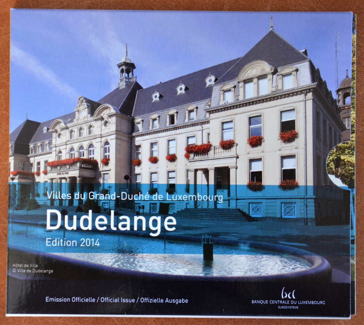 Luxemburg 2014 9 részes forgalmi sor (BU)