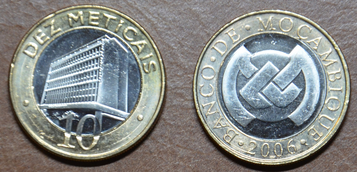 Mozambik 10 Meticais 2006 (UNC)