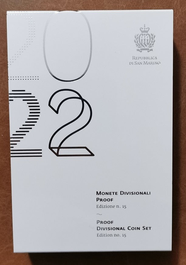 San Marino 2022 - 10 részes forgalmi sor (Proof)