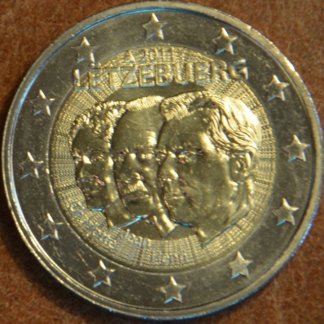 2 Euro Luxemburg 2011 - Jean kinevezésének 50. évfordulója (UNC)