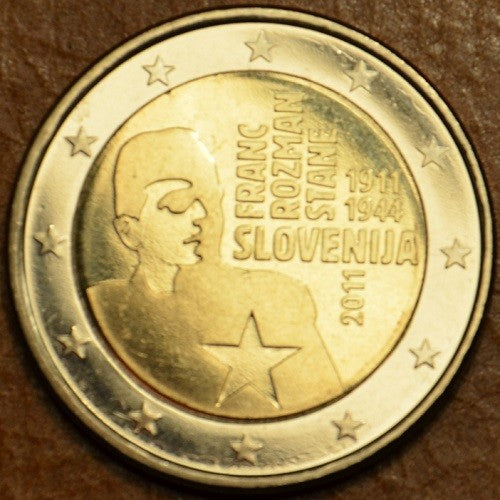 2 Euro Szlovénia 2011 - Franc Rozman születésének 100. évfordulója (UNC)