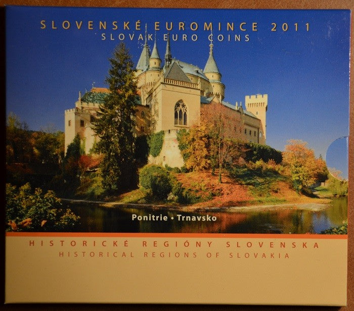 Szlovák forgalmi sor 2011 - Ponitrie, Trnavsko régió (BU)