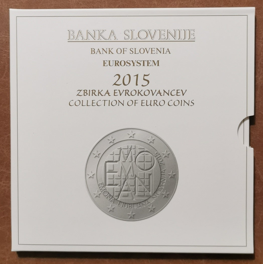 Szlovénia 2015 - 10 darabos forgalmi sor (BU)
