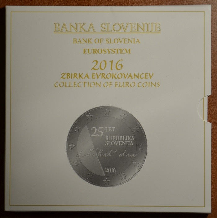 Szlovénia 2016 - 10 darabos forgalmi sor (BU)
