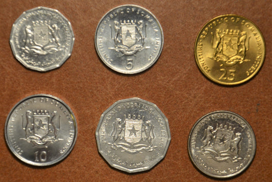 Szomália 6 mincí 1976-2001 (UNC)