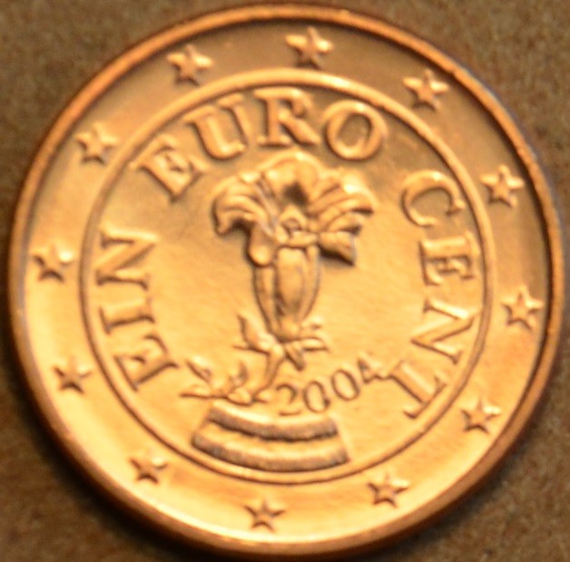 1 cent Ausztria 2004 (UNC)