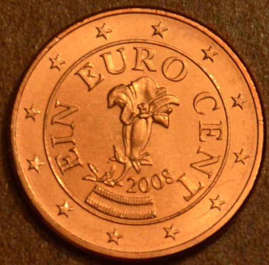 1 cent Ausztria 2008 (UNC)