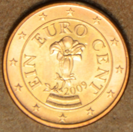1 cent Ausztria 2009 (UNC)