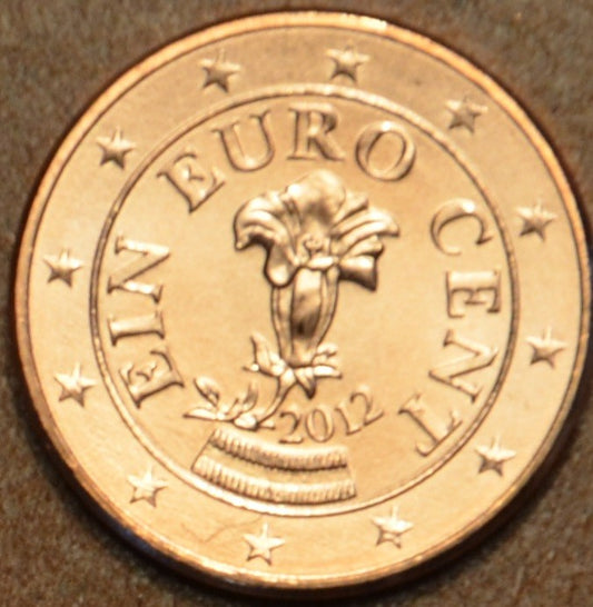1 cent Ausztria 2012 (UNC)