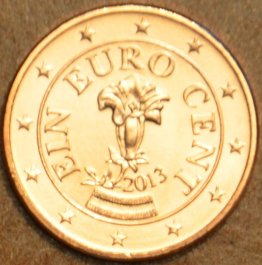 1 cent Ausztria 2013 (UNC)