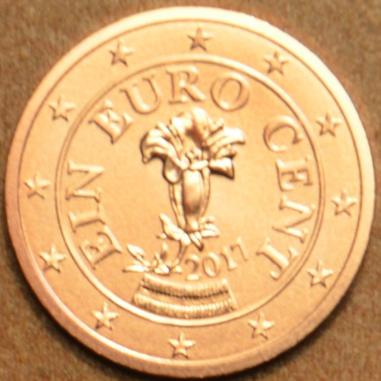 1 cent Ausztria 2017 (UNC)