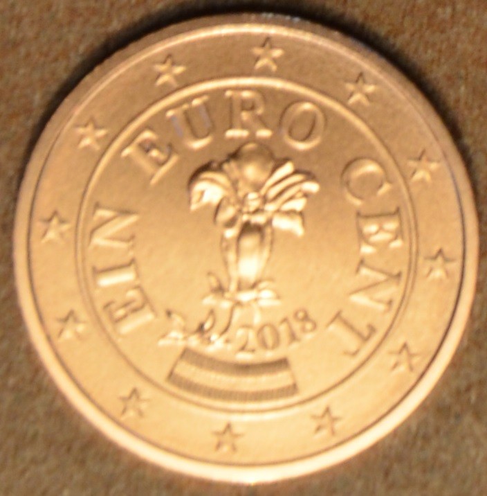 1 cent Ausztria 2018 (UNC)
